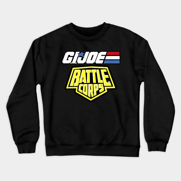 GI Joe Battle Corps Crewneck Sweatshirt by MikeBock